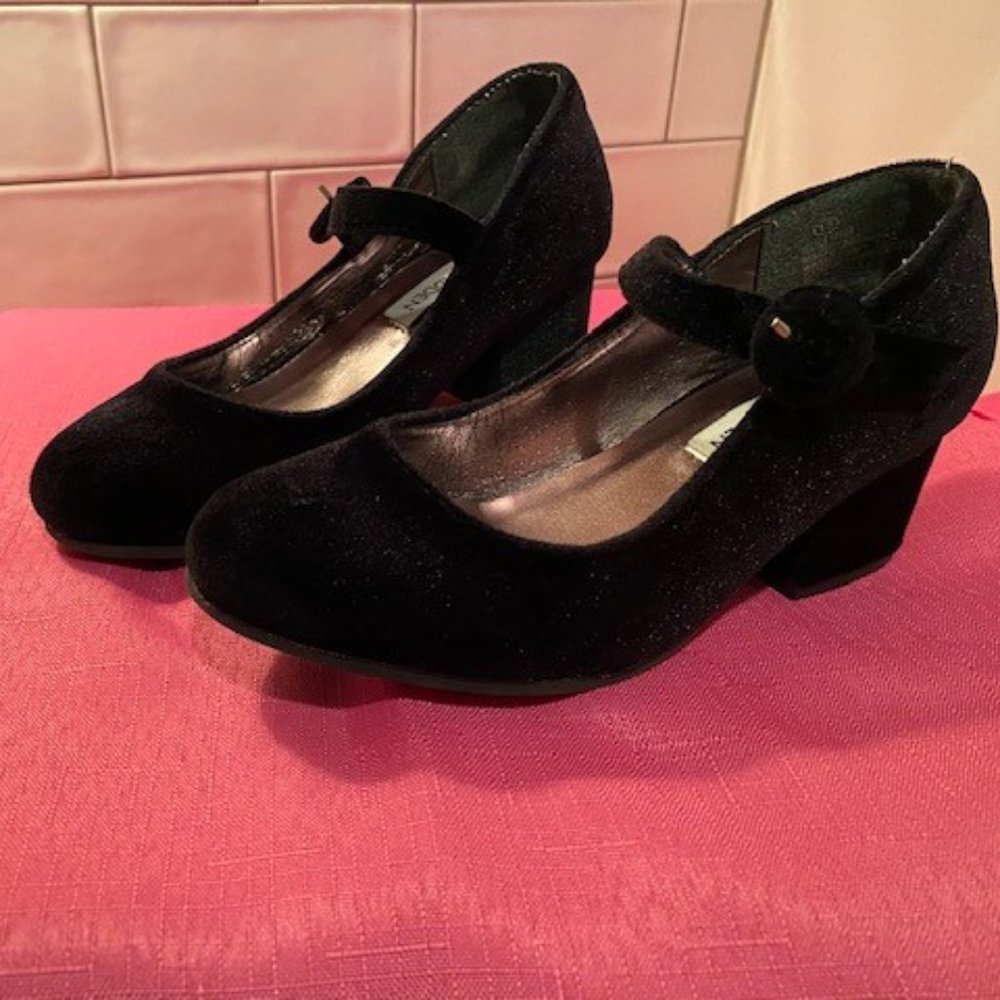 Girls Steve Madden Velvet Mary Jane Sz 13
